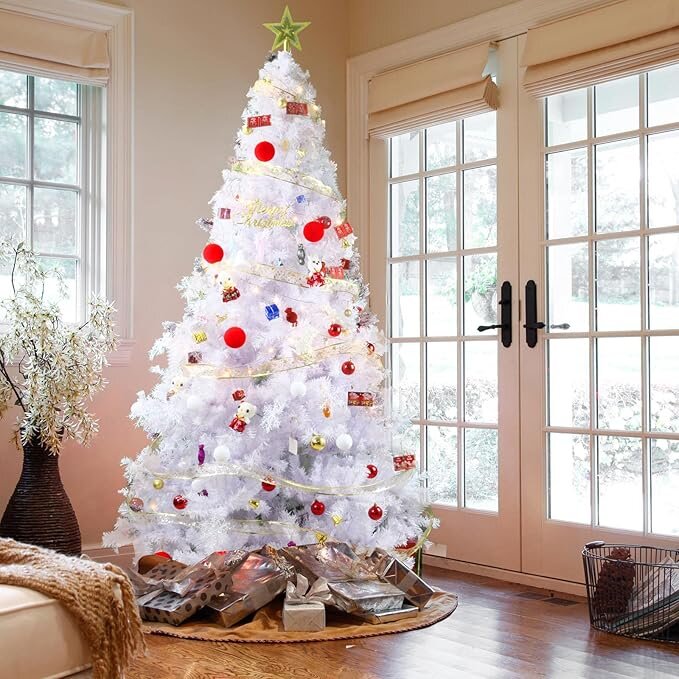 ARBOL NAVIDE?O DE 180MTS NEVADO BLANCO