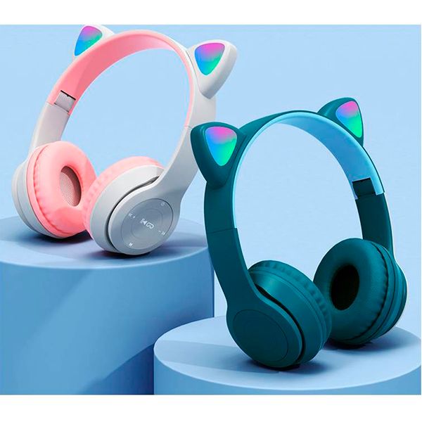 AUDIFONOS DE GATITO COLORES