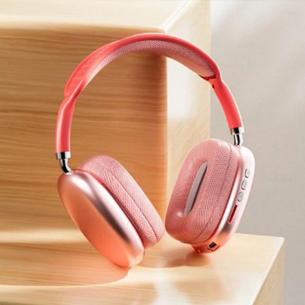 AUDIFONOS P9 INALAMBRICO ROSADO