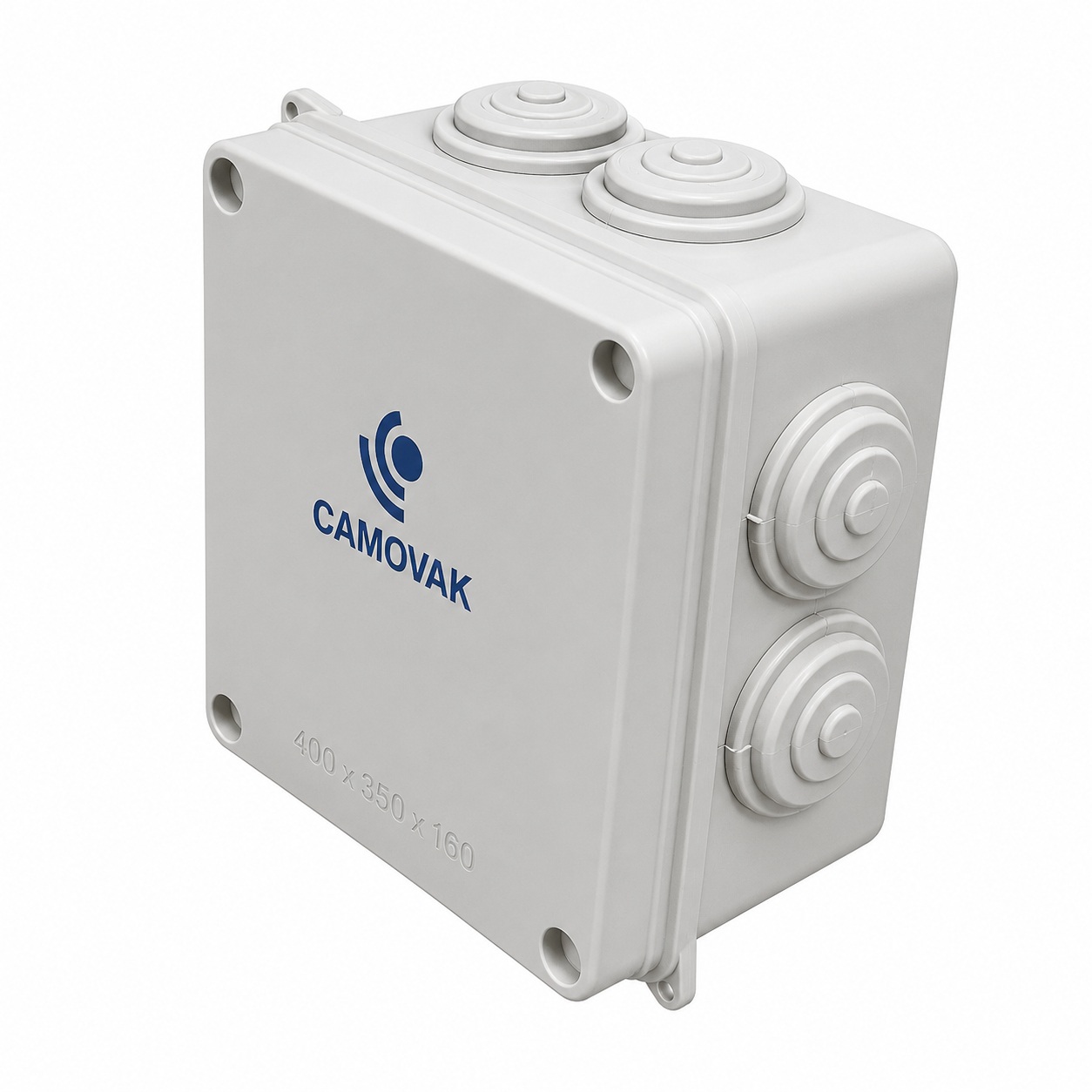 CAJA DE PASE HERMETICA 100X100X70MM  IP65 CAMOVAK