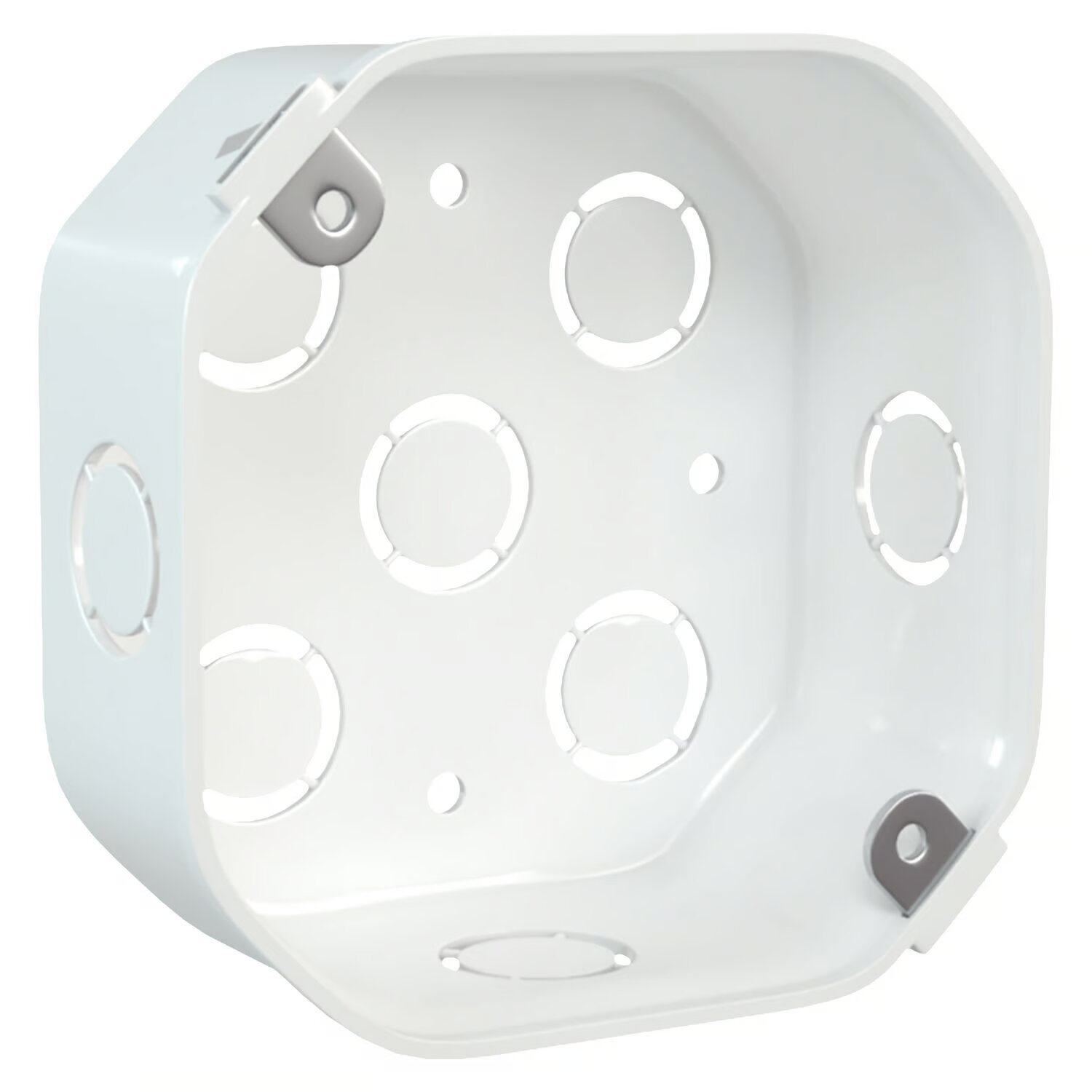 CAJA DE PASE OCTOGONAL PVC 3/4