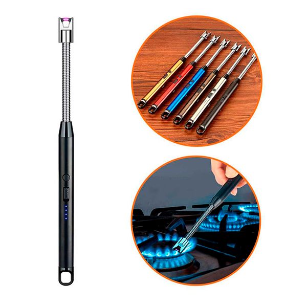 ENCENDEDOR ELECTRICO RECARGABLE FLEXIBLE 360