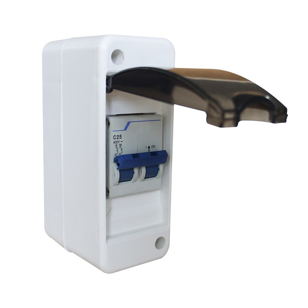 INTERRUPTOR TERMOMAGNETICO 2X 25 AMP MAS TABLERO ADOSABLE DE 2 POLOS