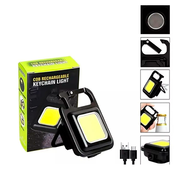 LINTERNA MINI LLAVERO LED 3 MODULOS DE LUZ
