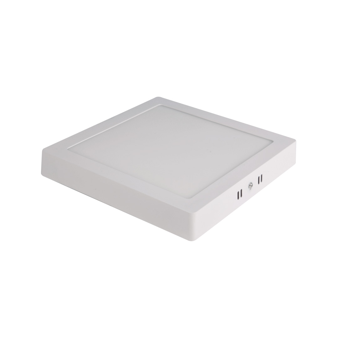 PANEL LED SOBREPUESTO LUZ FR?A 12W CUADRADO