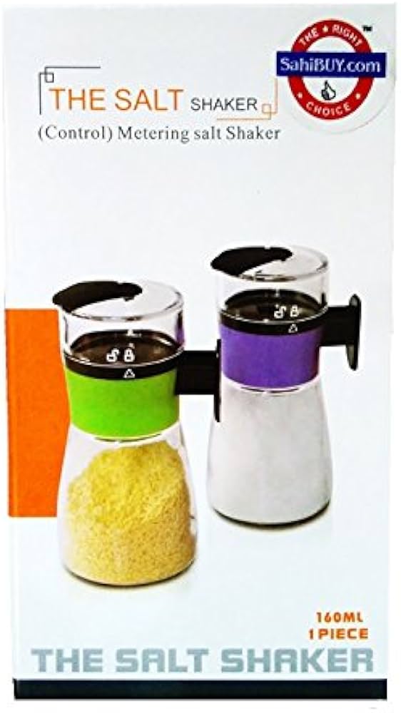 SALERO DE VIDRIO CON SEGURO 160ML