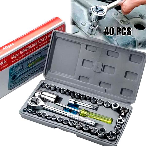 SET DE DADO DE 40 PIEZAS GRANDE