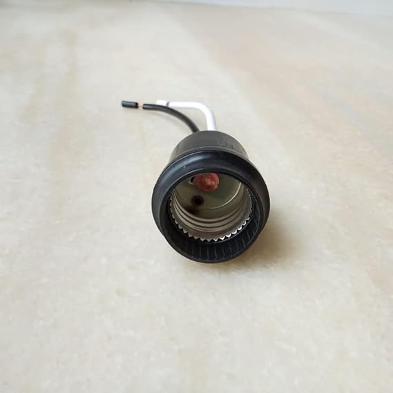 SOCKET DE CAUCHO ANDINO NEGRO E27 660W  250V /660V CON CABLES